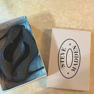 Steve Madden Daisie-R Rhinestones Heels